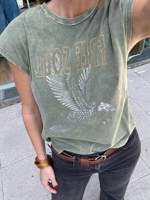 camiseta aguila verde