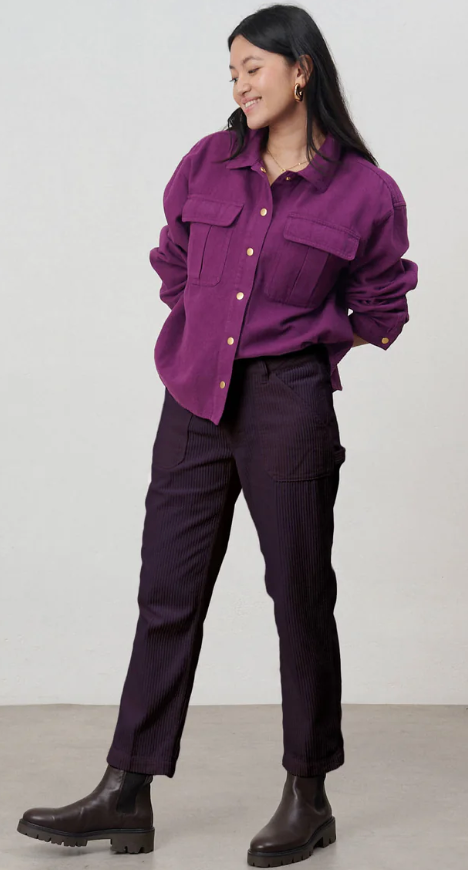 pantalon pana bolsillo