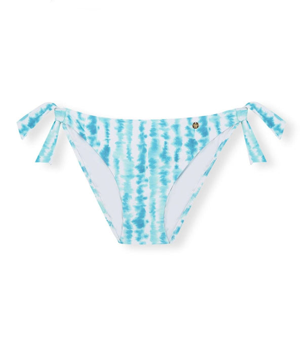bikini tie dye aqua