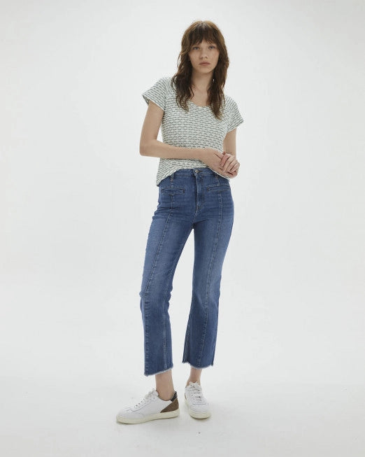 Pantalon vaquero flare