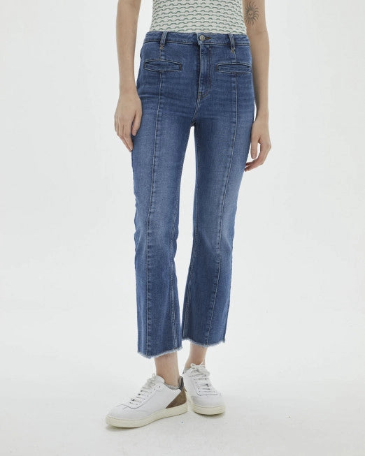 Pantalon vaquero flare