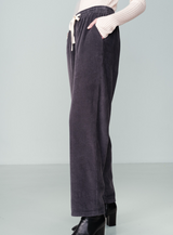 pantalon pana engomado con cinta