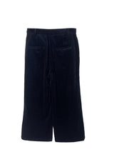 pantalon pana pinza azul