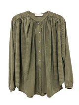 Camisa dibujo trama khaki