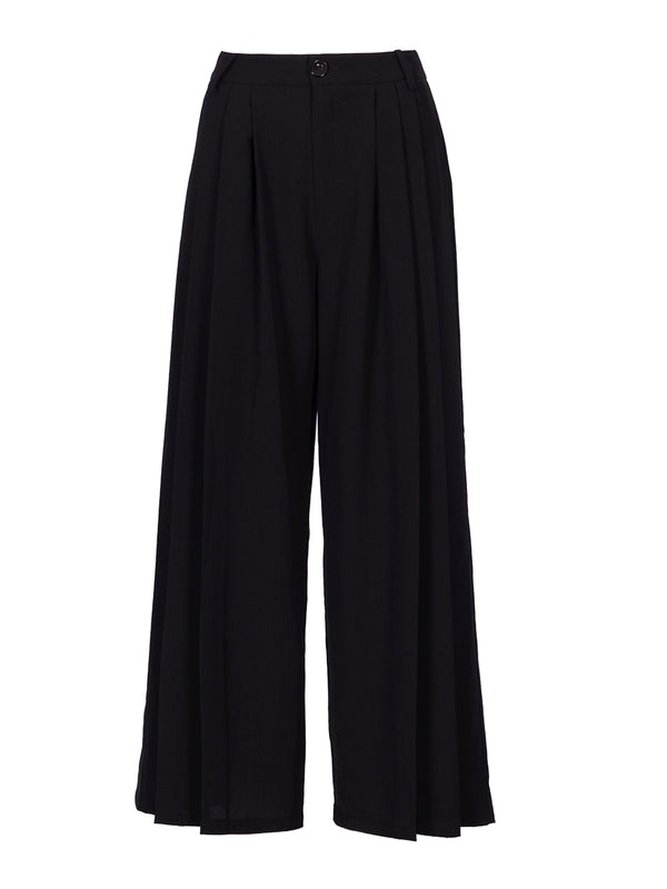 PANTALON PATA ANCHA TRES PINZAS