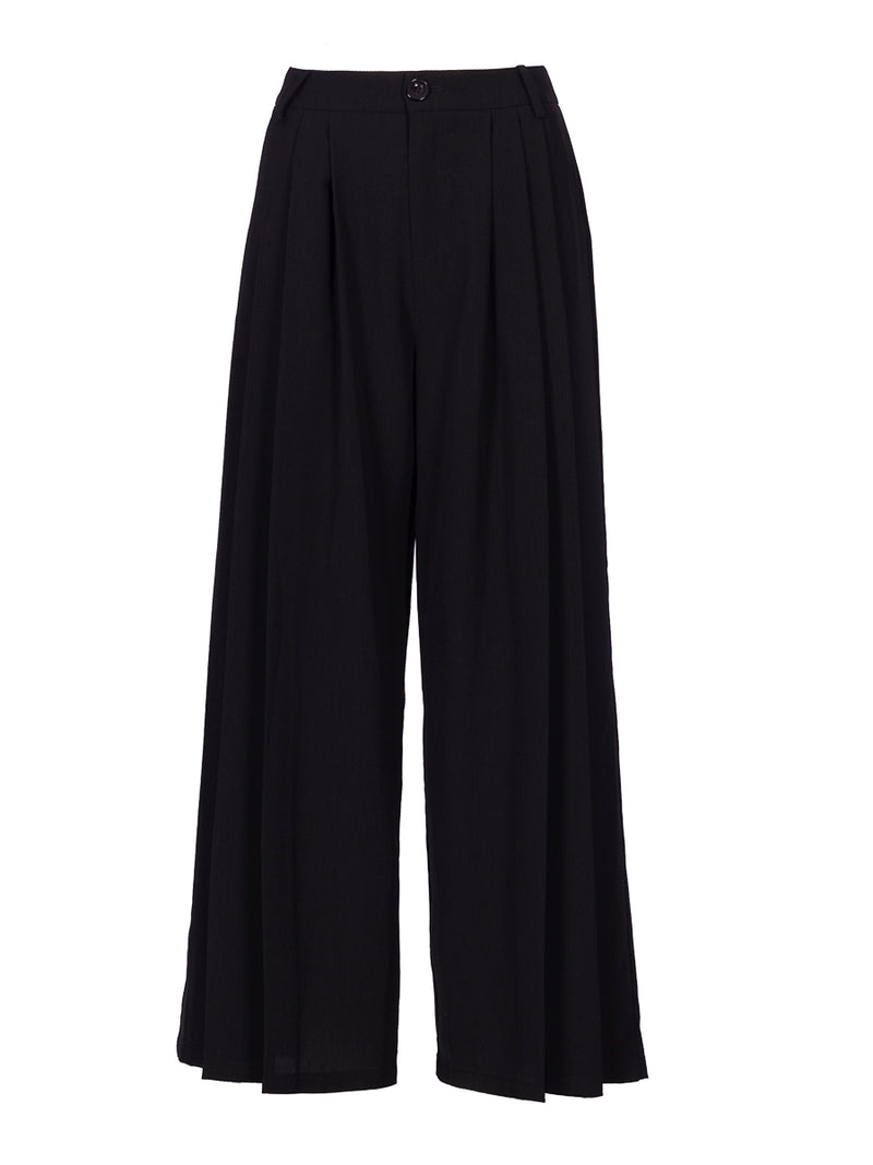 PANTALON PATA ANCHA TRES PINZAS