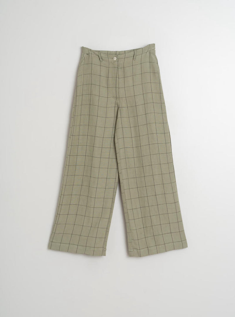 pantalon cuadros bolsillos atras