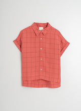 camisa manga corta japo abotonada