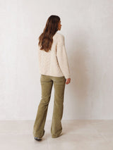Pantalon pana bolsilo delante