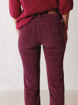 Pantalon pana bolsillo delante