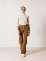 Pantalon pana bolsillo delante