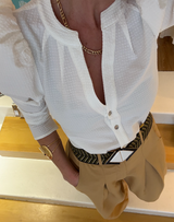 Blusa ALICE CUADRILLE CRUDO