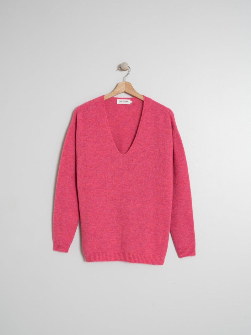 Jersey pico rosa