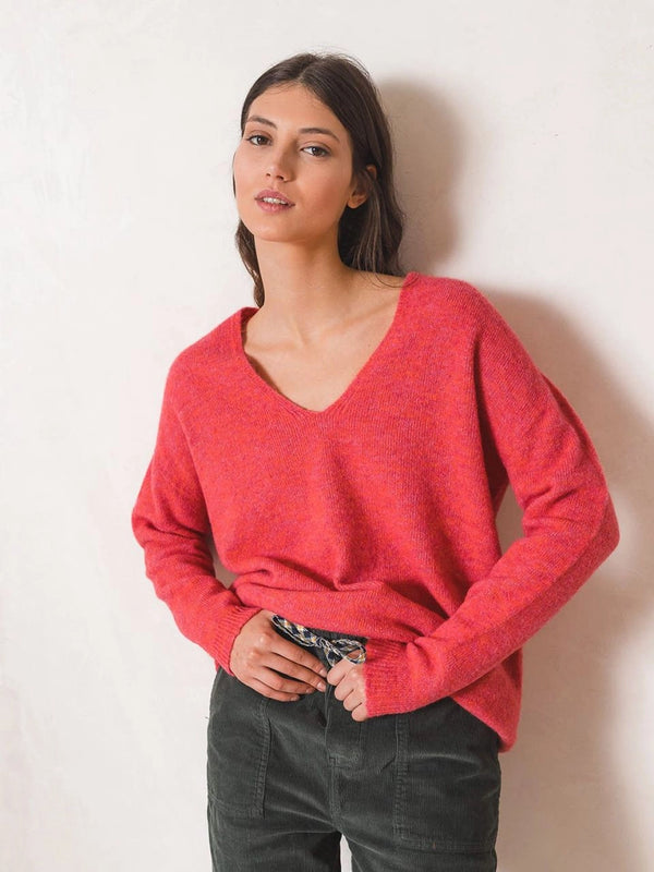 Jersey pico rosa