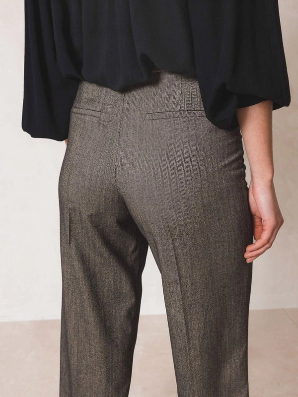 Pantalon espiga recto