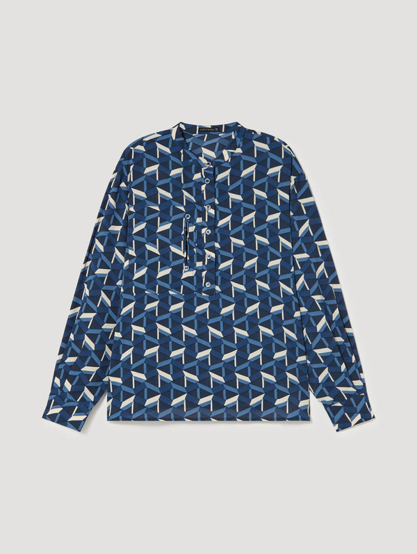 Camisa estampado geometrico
