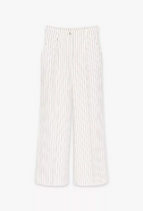 pantalon bl rayas granate