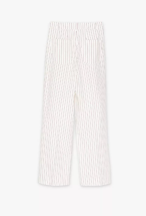 pantalon bl rayas granate