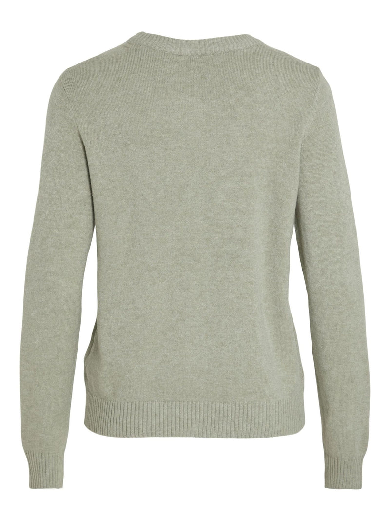 jersey de punto cuello caja