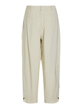 pantalon crudo globo con boton abajo