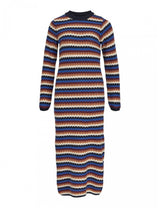 Vestido midi raya horizontal colores