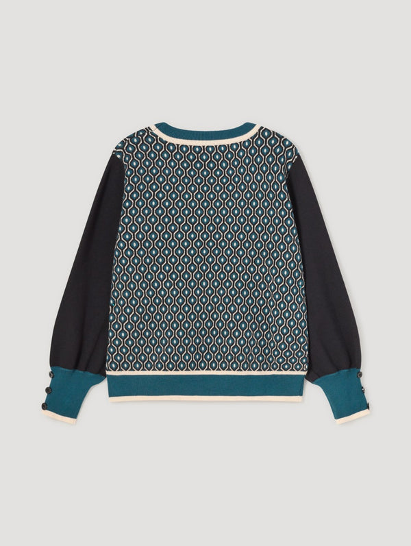 Jersey jaqurd geometrico