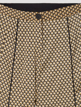 Pantalon estampado geometrico palazzo