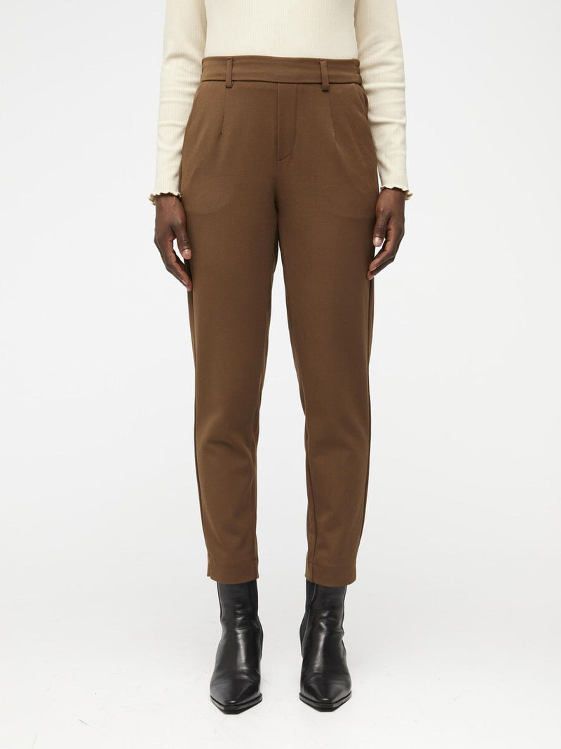 Pantalon slim cintura elastica