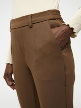 Pantalon slim cintura elastica
