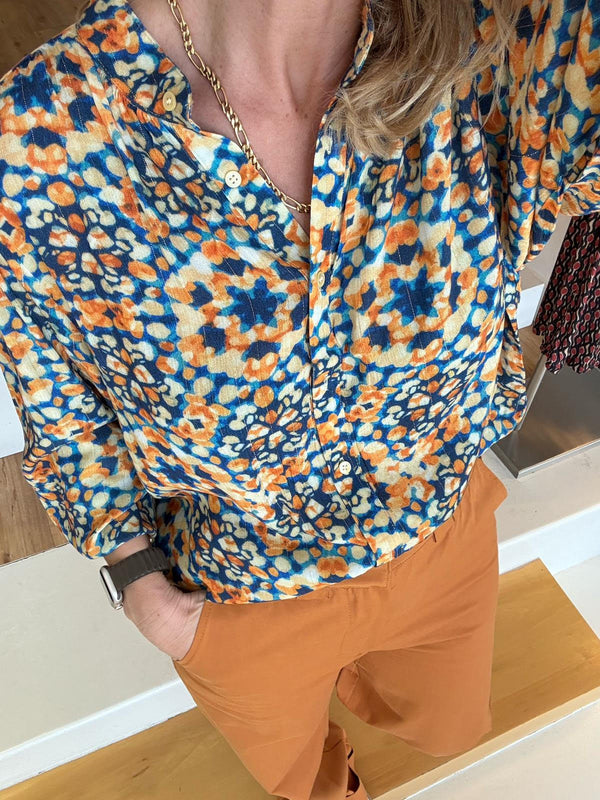 camisa estampada