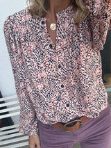 Camisa dibujo trama coral