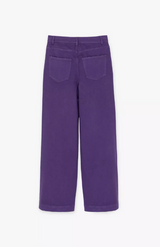 pantalon morado vaquero