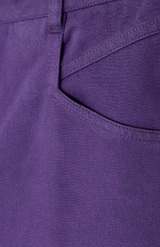 pantalon morado vaquero