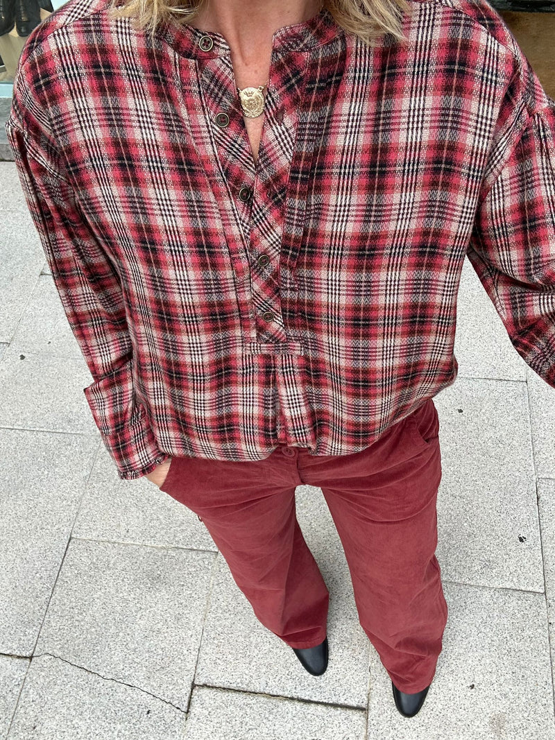 pantalon micropana granate