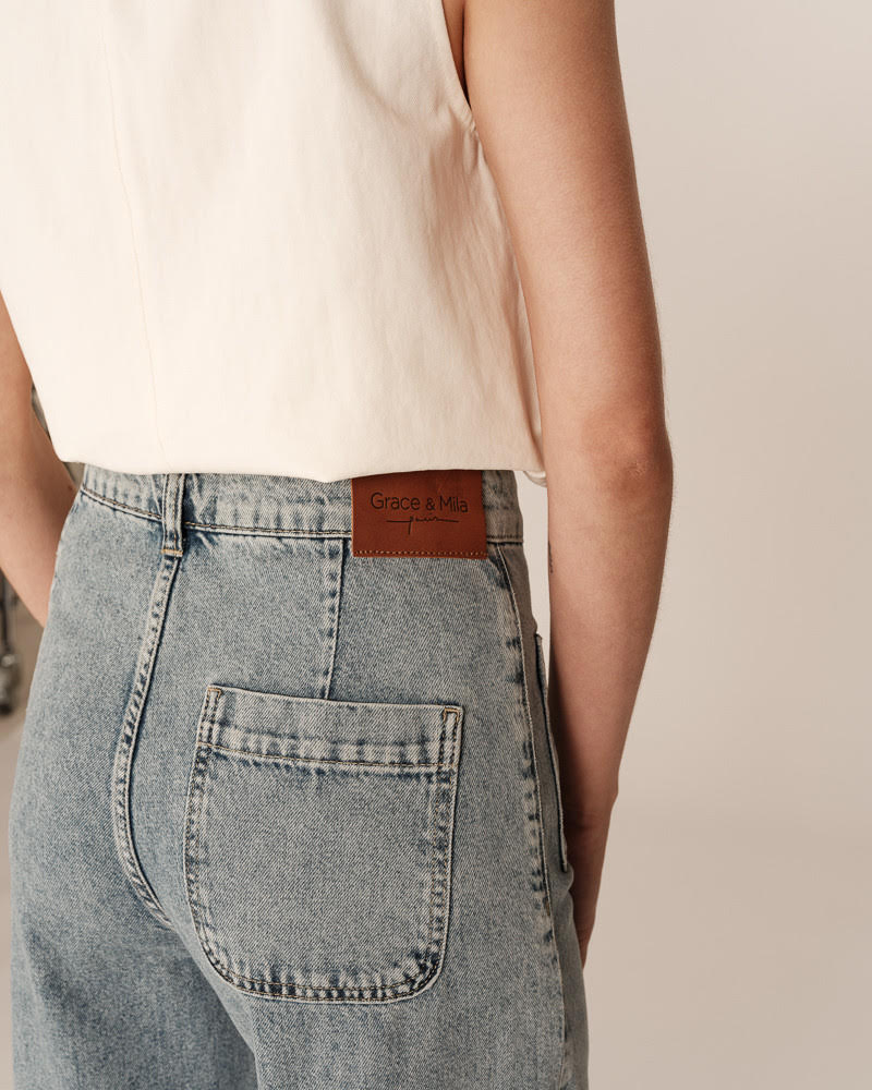 pantalon vaquero bolsillos
