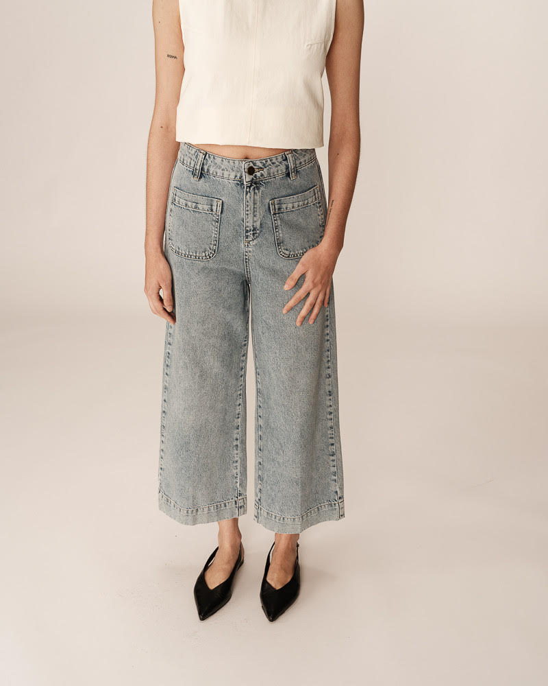 pantalon vaquero bolsillos