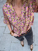 camisa cuello pico salapas ramas