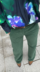 pantalón micropana verde