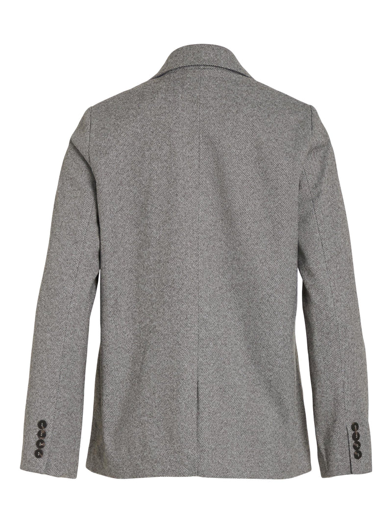 blazer espiga gris