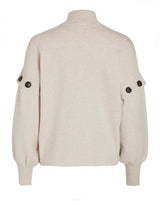 JERSEY CHALECO CON BOTONES EN MANGA